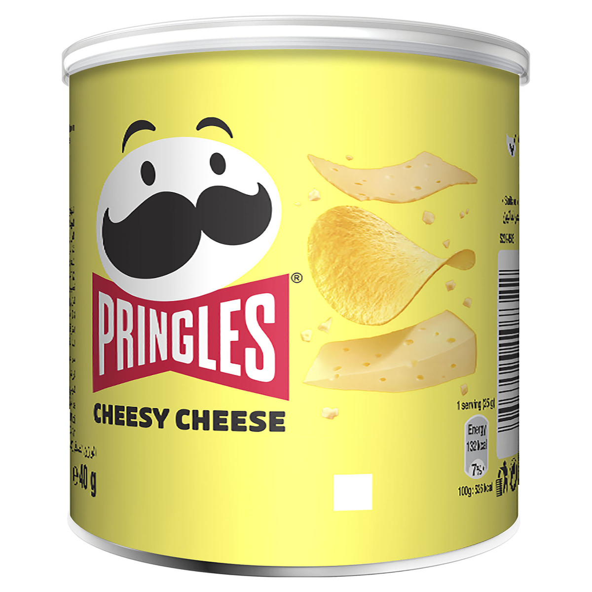 Pringles Cheesy Cheese Chips 40g | Potato Canister | Lulu Egypt