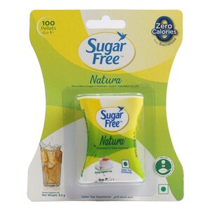 Sugar Free Natura Sweeteners for Fitness Concious 100pcs