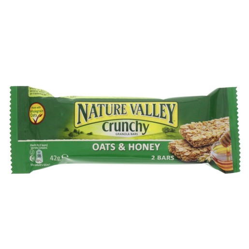 Buy Nature Valley Crunchy Granola Bar Oats Honey 6 X 42g Online Lulu Hypermarket Qatar