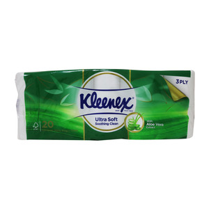 Kleenex Bath Tissue Clean Care Aloe 20Roll