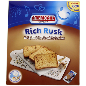 Americana Rich Rusk 385 g