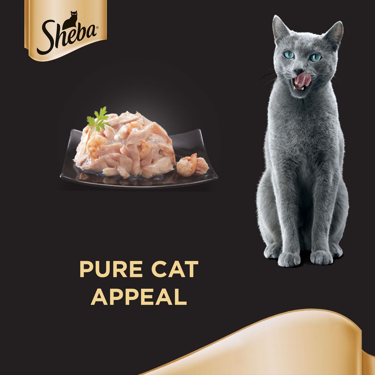 Buy Sheba Tuna and Prawn Domes Cat Food 24 x 80g Online - Lulu