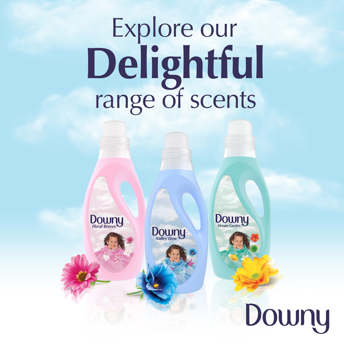 Downy Regular Fabric Softener Valley Dew 3 Litre