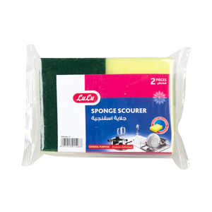 LuLu Sponge Scourer General Purpose 2 pcs