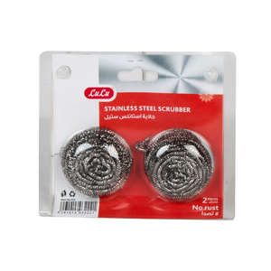 LuLu Stainless Steel Scrubber 2 pcs