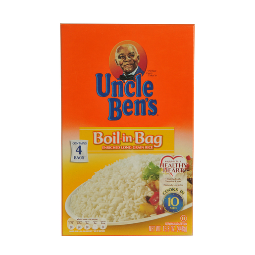 Buy Uncle Ben's Boil-in-Bag Enriched Long Grain Rice 448g Online - Lulu ...