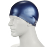 Speedo Kids Plain Moulded Silicone Cap Navy