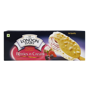 London Dairy Berries & Cream Ice Cream Stick 100 ml