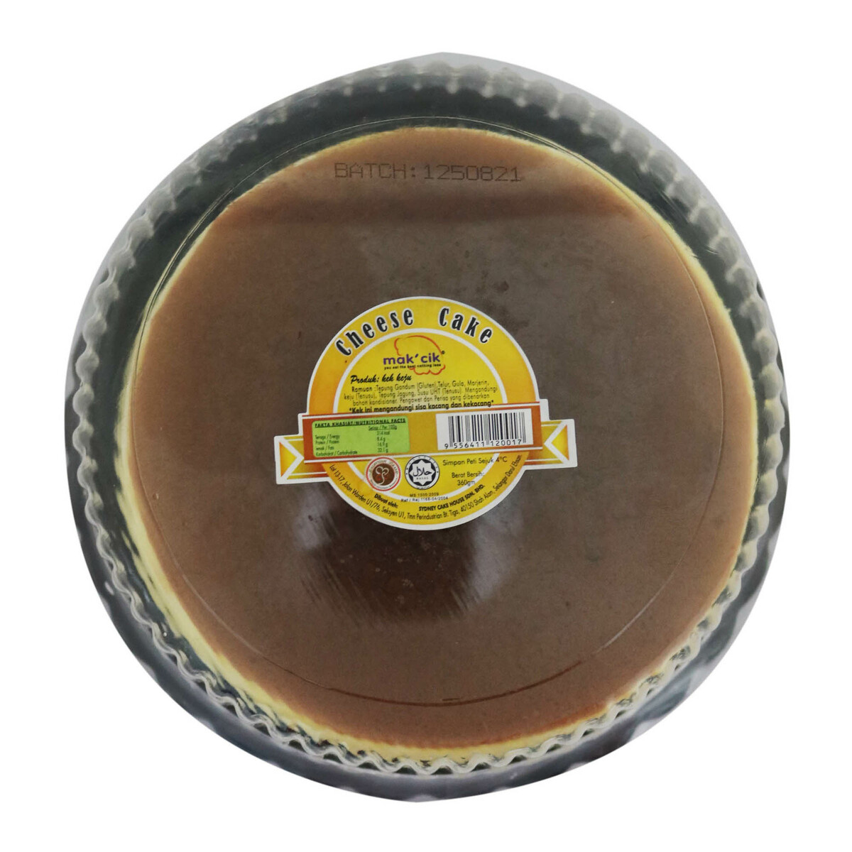 Sydney Bake Cheese Cake 360g Online at Best Price | Brought In Cakes ...