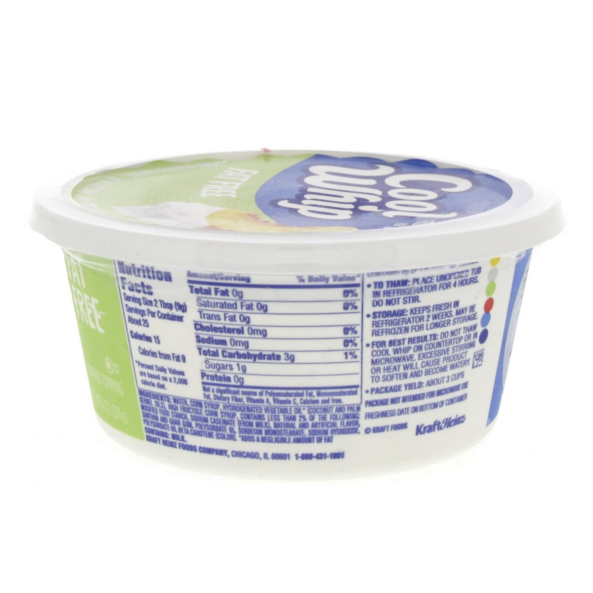 Buy Kraft Cool Whipped Topping Fat Free 226g Online Lulu Hypermarket Qatar