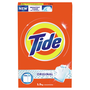 Tide Powder Laundry Detergent Original Scent 1.5 kg