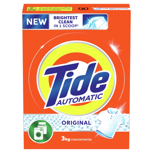 Tide Automatic Powder Laundry Detergent Original Scent 3 kg