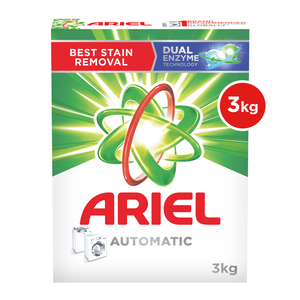 Ariel Automatic Powder Laundry Detergent Original Scent 3 kg