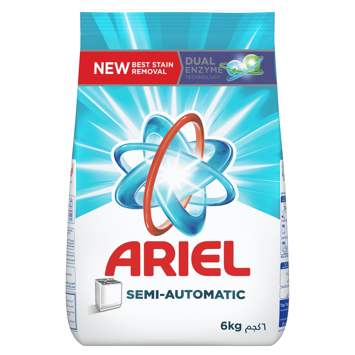 Ariel Powder Laundry Detergent Original Scent 6 kg