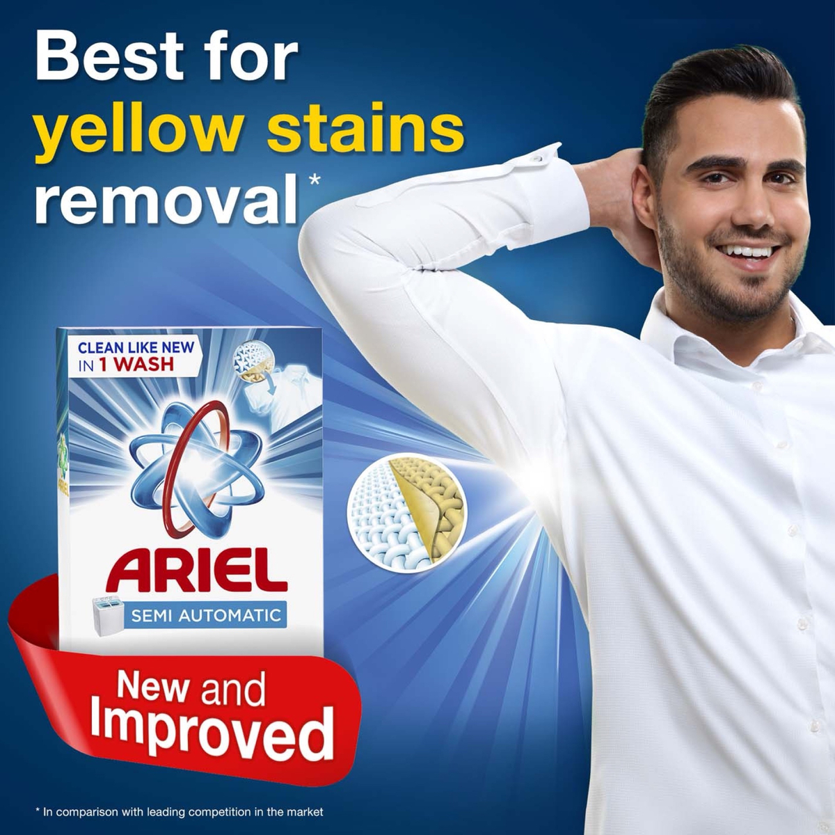 Ariel Powder Laundry Detergent Original Scent 6 kg