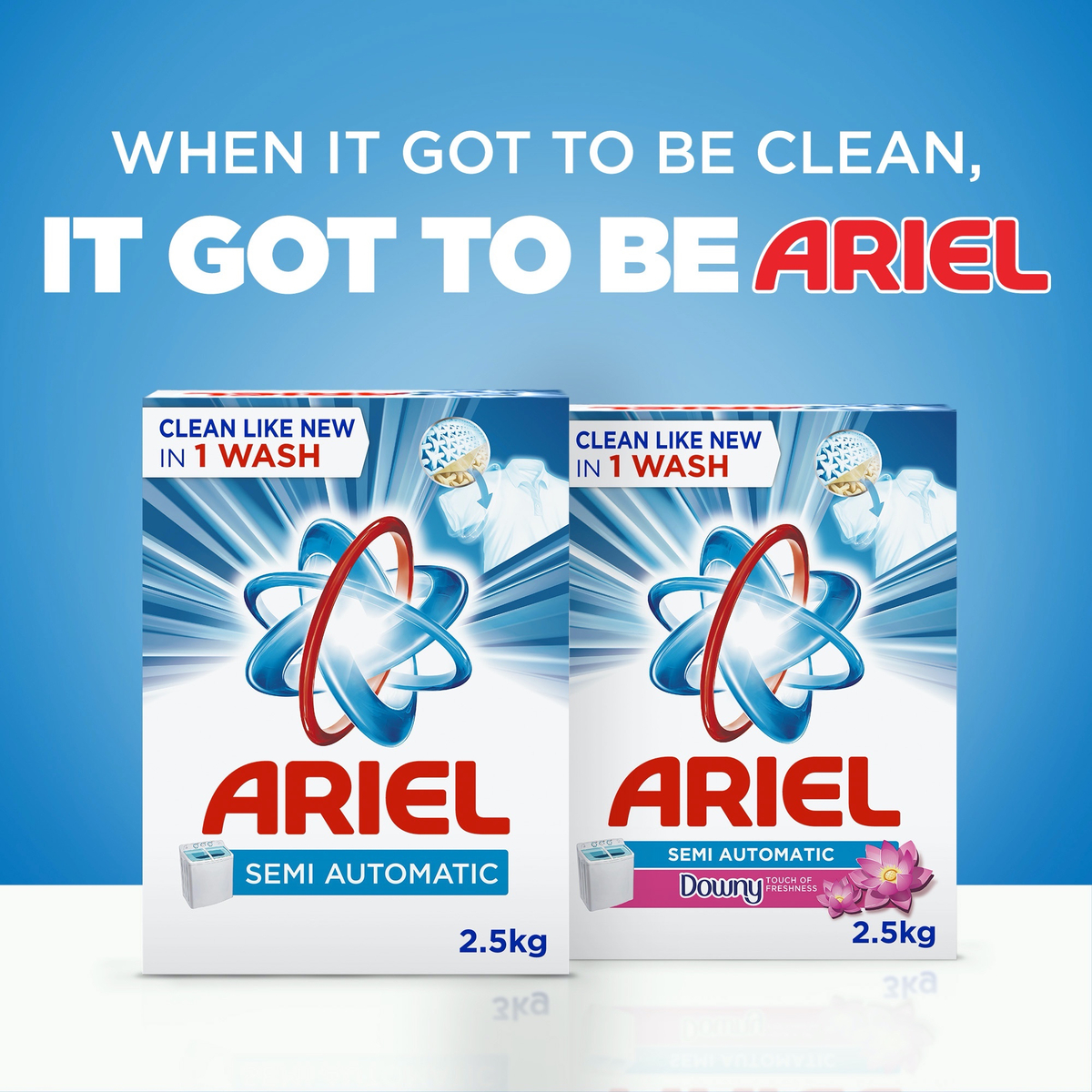 Ariel Powder Laundry Detergent Original Scent 6 kg