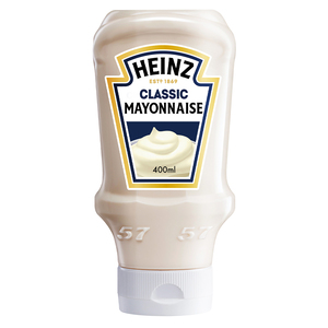 Heinz Creamy Classic Mayonnaise Top Down Squeezy Bottle 400 ml