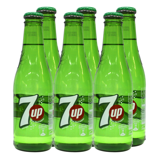 Download Buy 7UP Carbonated Soft Drink Glass Bottle 250ml Online ...