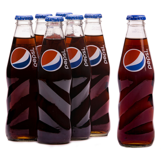 Download Buy Pepsi Carbonated Soft Drink Glass Bottle 6 x 250ml Online - Lulu Hypermarket UAE