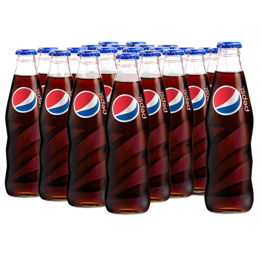 Download Buy Pepsi Carbonated Soft Drink Glass Bottle 6 x 250ml Online - Lulu Hypermarket Qatar