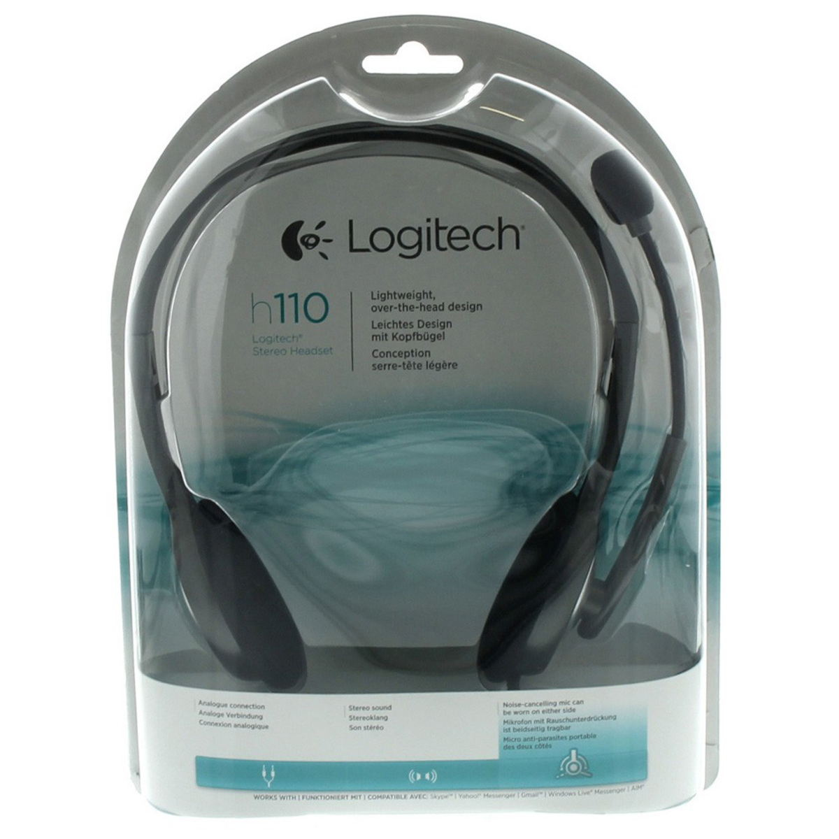 Гарнитура Logitech stereo h110. Logitech stereo Headset h110.