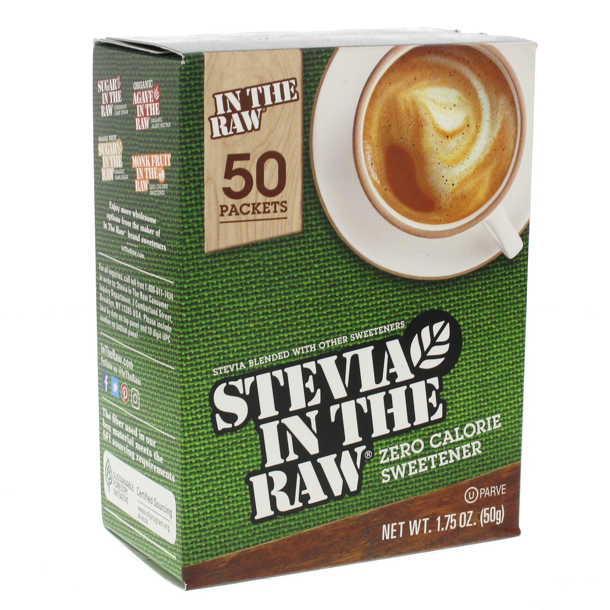 Stevia In The Raw Zero Calorie Sweetener 50 Pcs Online At Best Price