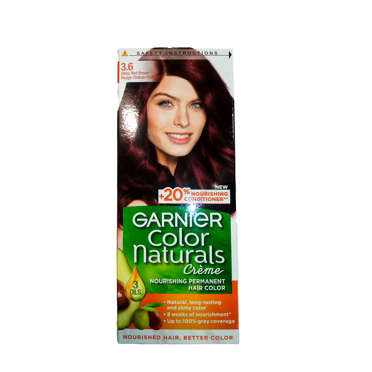 Garnier Color Natural Dark Red Brown 3.6 1pkt Online at Best Price ...