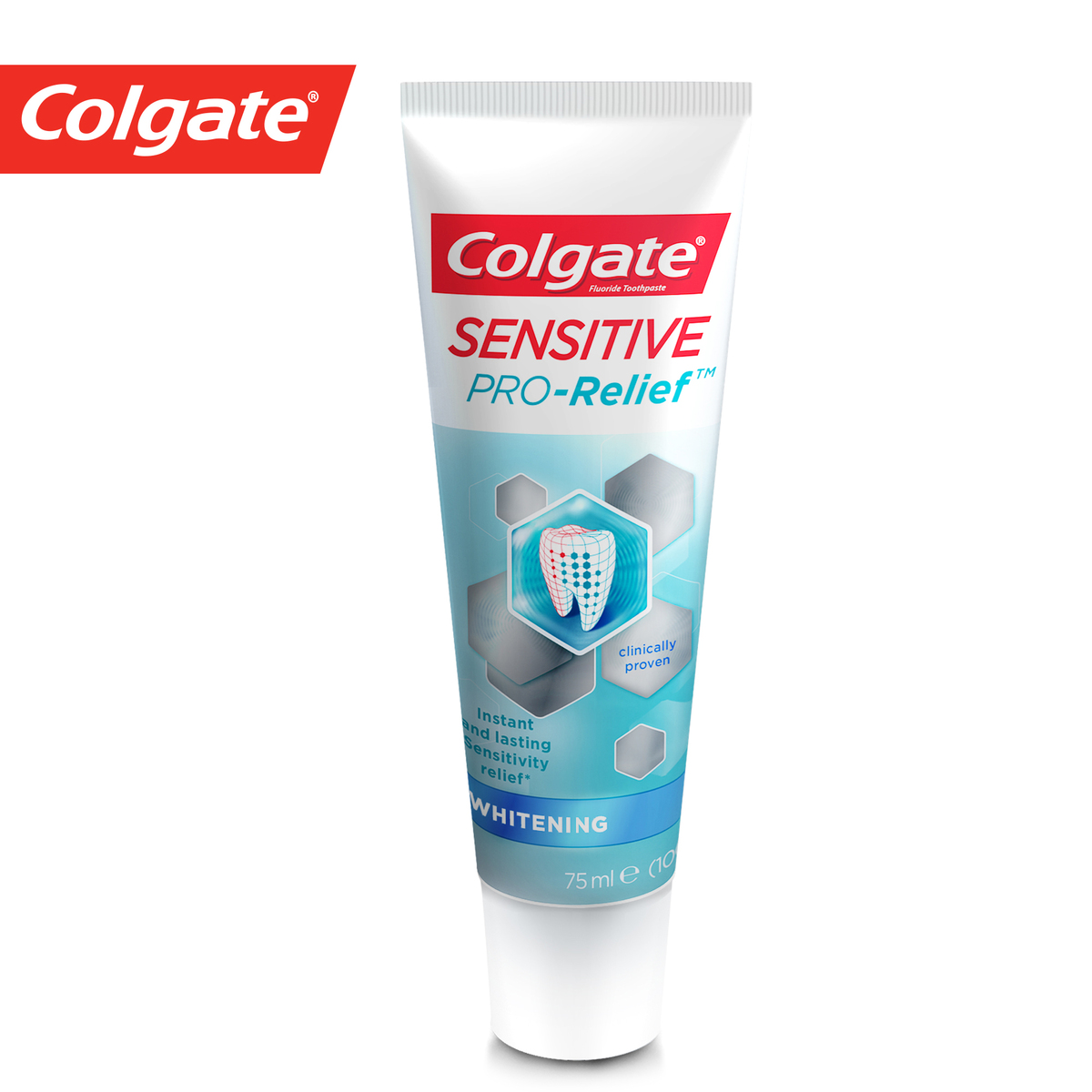 Colgate Fluoride Toothpaste Sensitive Pro-Relief Whitening 75 ml