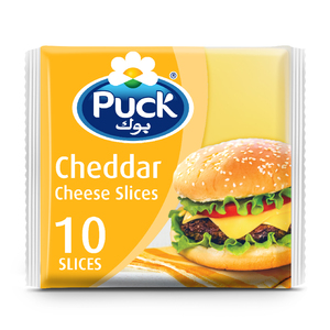 Puck Cheddar Cheese 10 Slices 200 g