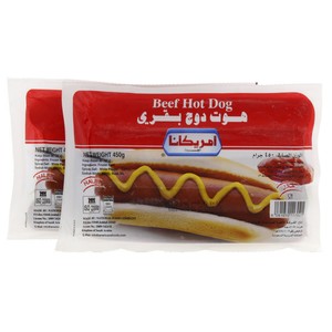 Americana Beef Hot Dog 450 g x 2 pcs