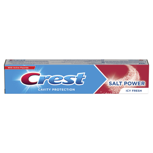 Crest Active Fluoride Salt Power Icy Fresh Toothpaste 125 ml