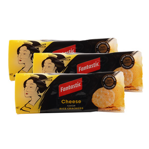 Fantastic Cheese Rice Crackers 3 x 100 g