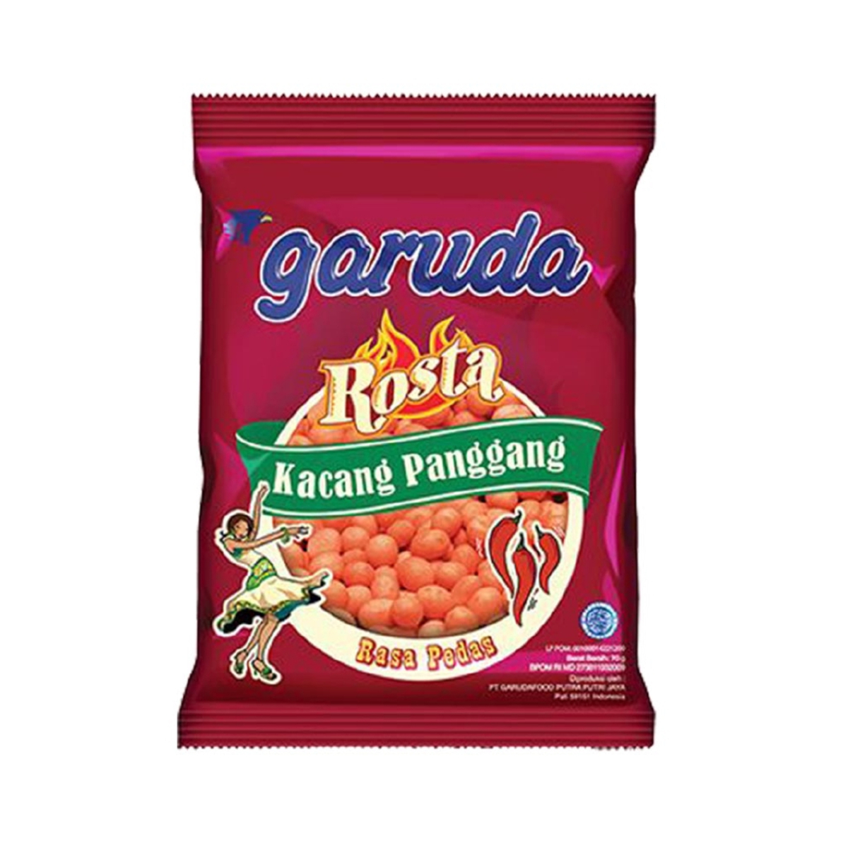 Garuda Kacang Panggang Rosta Pedas 70g Online At Best Price Nuts