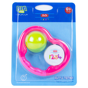 LuLu Fancy Rattle Teether 1 pc