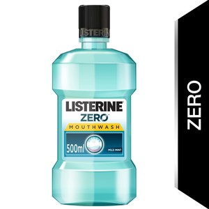 Listerine Mouthwash Zero Alcohol Mild Mint 500 ml