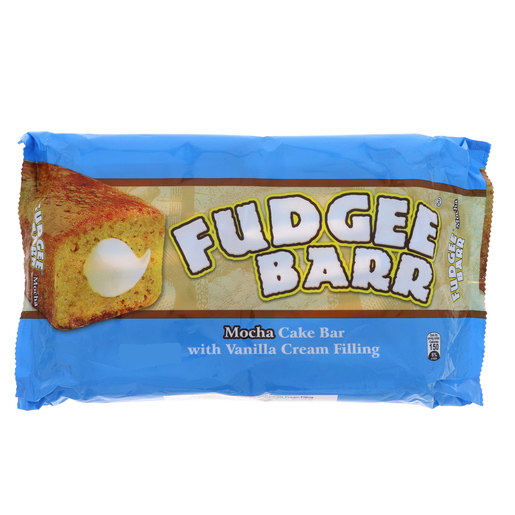 Buy Fudgee Barr Mocha Cake Bar with Vanilla Cream Filling 10 x 39g ...