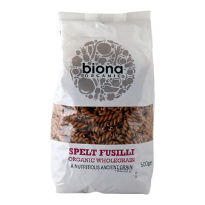 Biona Organic Spelt Fusilli Wholegrain 500 g