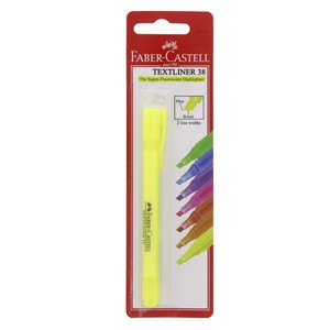 Faber-Castell Super Fluorescent Highlighter Textliner Yellow