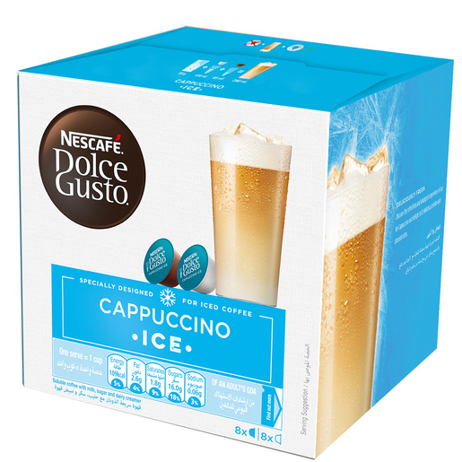 Buy Nescafe Dolce Gusto Cappuccino Ice Coffee 16pcs Online