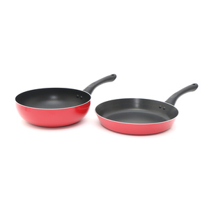 Chefline Open Wok Pan with Fry Pan, 24+26 cm, 10AK2426