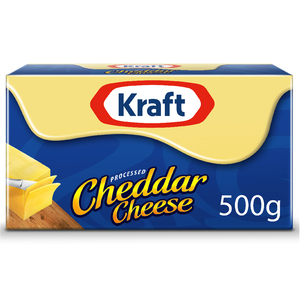 Kraft Cheddar Cheese Block 500 g