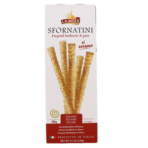 La Mole Sfornatini Bread Sticks With sesame 120 g