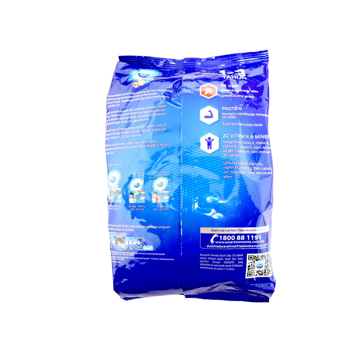 DutchLady Powder GUM 123 Pain 850g Online at Best Price | Bab.MilkPwdr ...