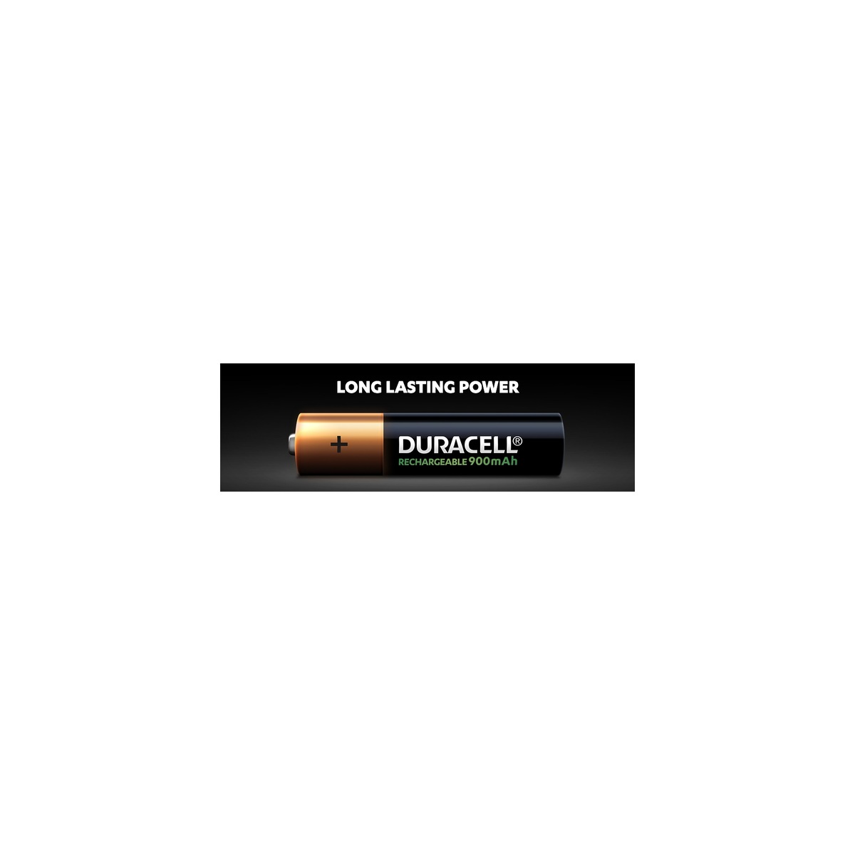 Duracell Rechargeable AAA 900mAh Batteries, pack of 4