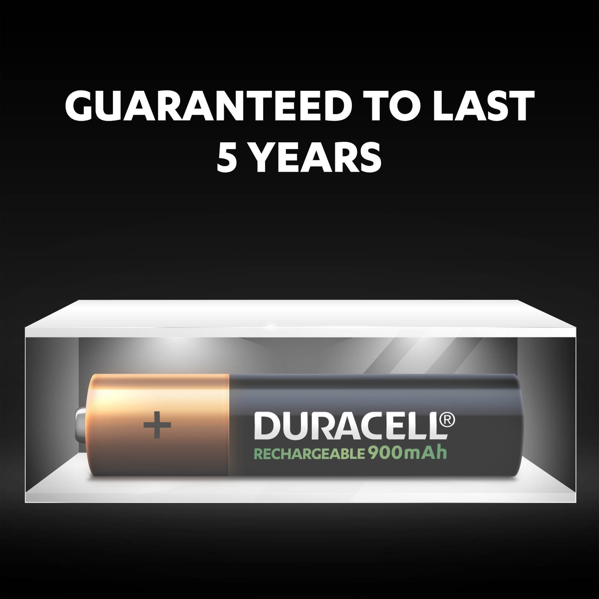 Duracell Rechargeable AAA 900mAh Batteries, pack of 4