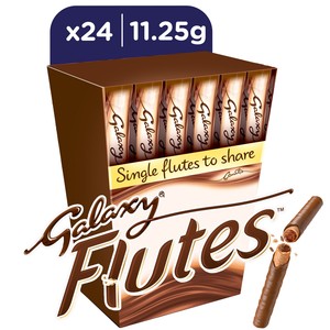 Galaxy Flutes Chocolate Twin Fingers 24 x 11.25 g