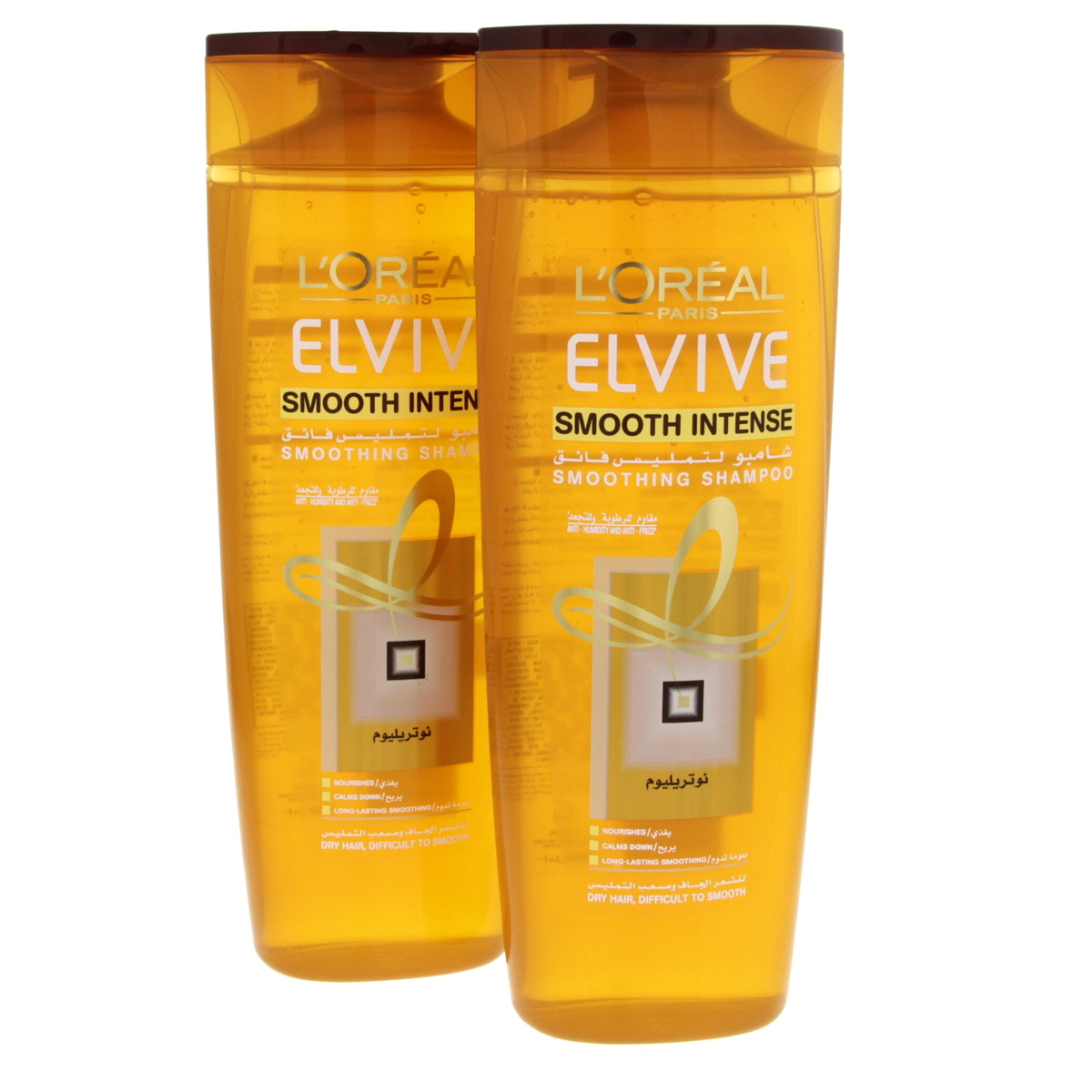 Loreal Elvive Smooth Intense Smoothing Shampoo 400ml X 2pcs Online At