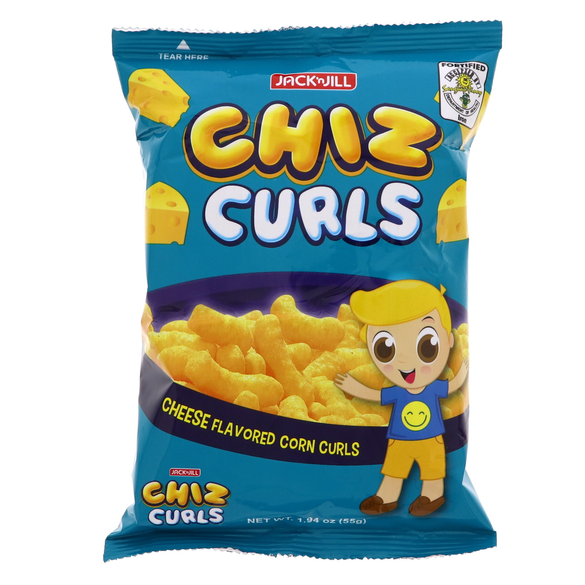 Jack 'n Jill Chiz Curls 55 g