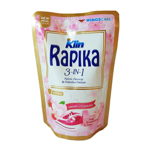 Rapika Pelicin Pakaian Soft Sakura Pouch 400ml