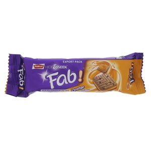 Parle Hide And Seek Fab Orange Flavoured Sandwich Biscuits 112 g